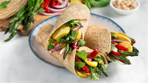 grilled-vegetable-wrap-recipe-vegetarian-times image