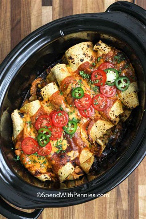 easy-slow-cooker-chicken-enchiladas-spend-with image
