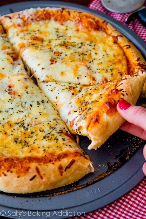 homemade-extra-cheese-pizza-sallys-baking-addiction image