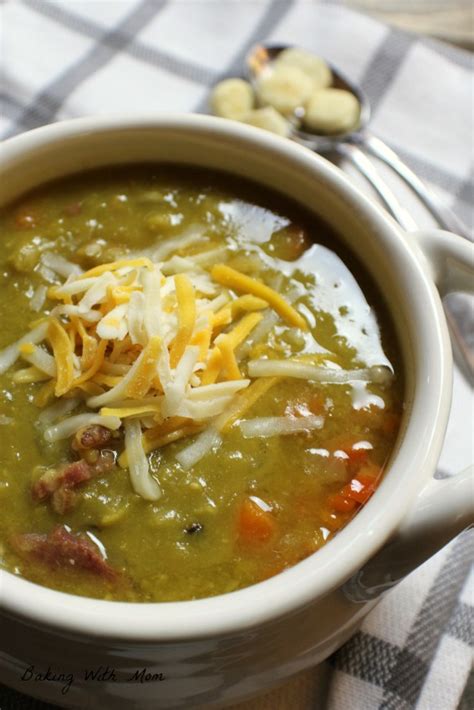 crock-pot-split-pea-soup-with-ham-baking-with-mom image