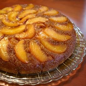 peach-upside-down-cake-recipes-food-and-cooking image