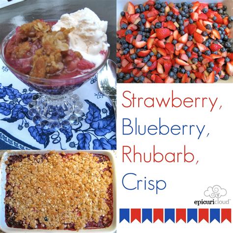 strawberry-blueberry-rhubarb-crisp-epicuricloud image