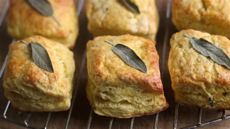 delicata-squash-and-sage-biscuits-recipe-pbs-food image