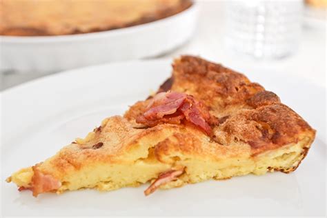 a-savory-baked-pancake-with-bacon-world image
