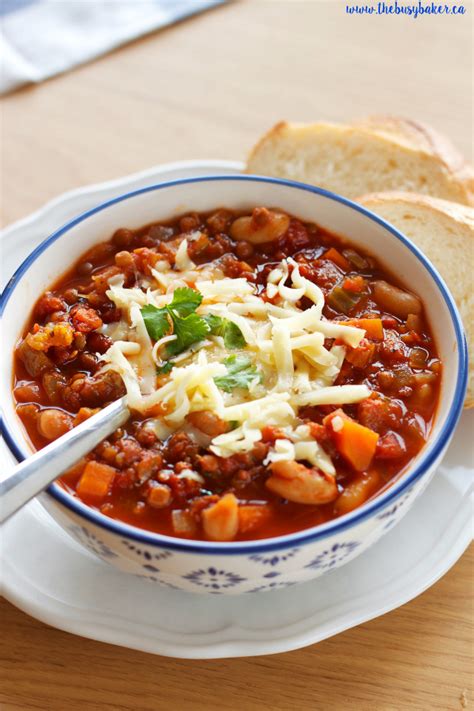 crock-pot-vegetarian-chili-slow-cooker-the-busy image