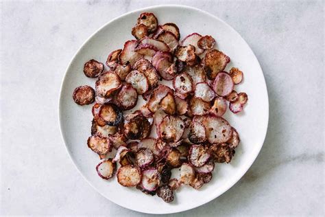 roasted-radish-chips-crispy-oven-baked-radishes image