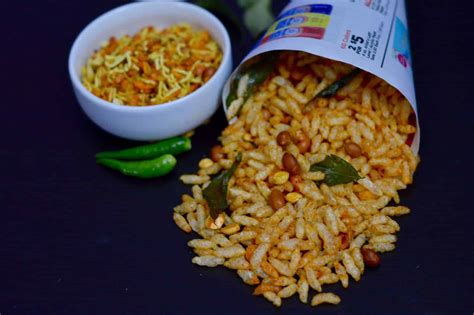 masala-puffed-rice-recipe-garlic-puffed-rice-indian image