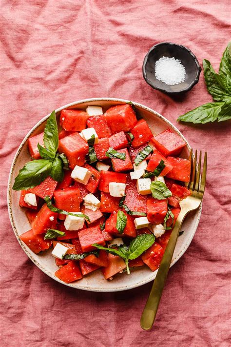watermelon-feta-basil-salad-salt-baker image