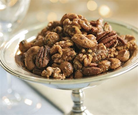 spiced-mixed-nuts-recipe-finecooking image