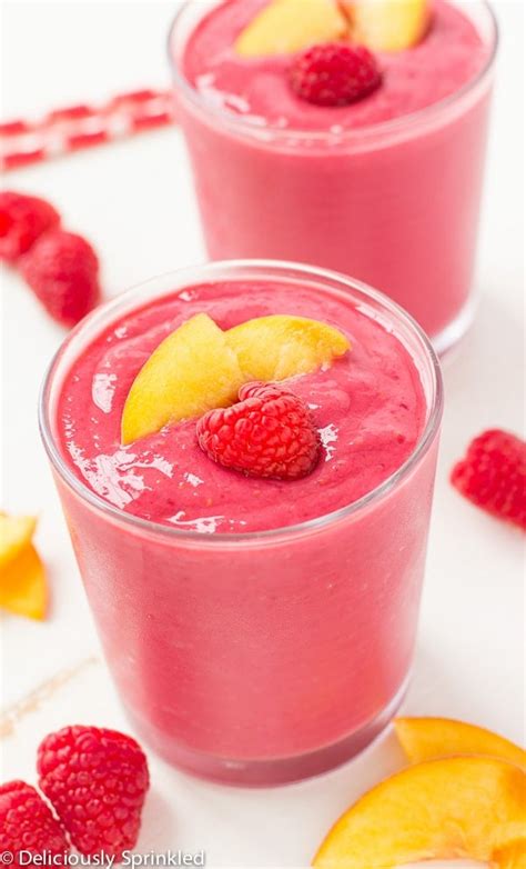 raspberry-peach-smoothie-deliciously-sprinkled image