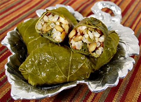 grape-leaves-stuffed-with-lentils-and-rice-fatfree image