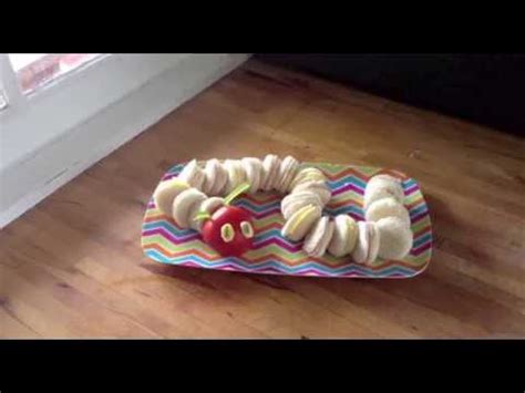 how-to-make-hungry-caterpillar-sandwiches-youtube image