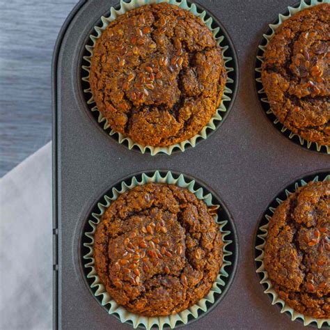 carrot-flax-muffins-recipe-emily-farris-food-wine image