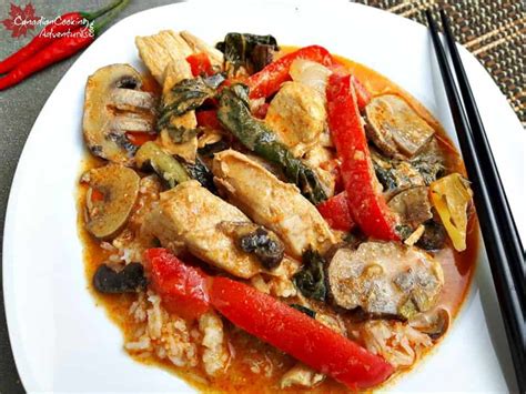 red-thai-curry-with-chicken-spinach-peppers-and image