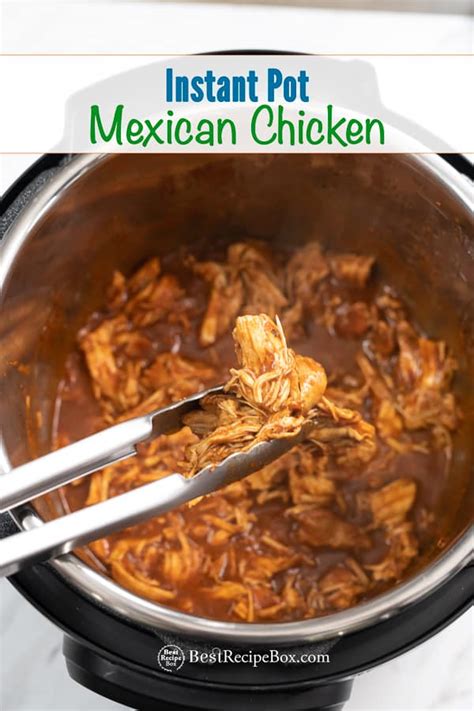 easy-instant-pot-mexican-chicken-recipe-pressure image