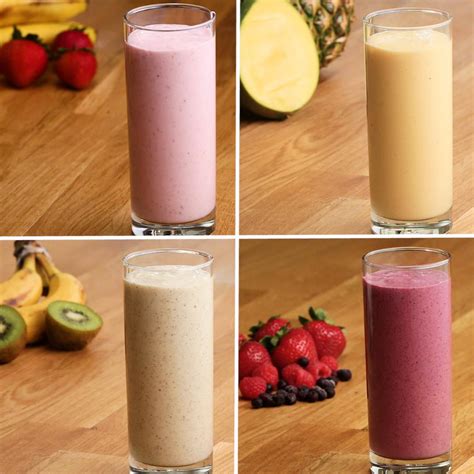 freezer-prep-fruit-smoothies-recipes-tasty image