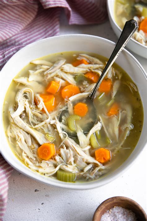 the-best-chicken-soup-recipe-the-forked-spoon image