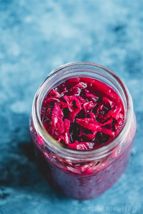 red-cabbage-sauerkraut-with-ginger-meatified image