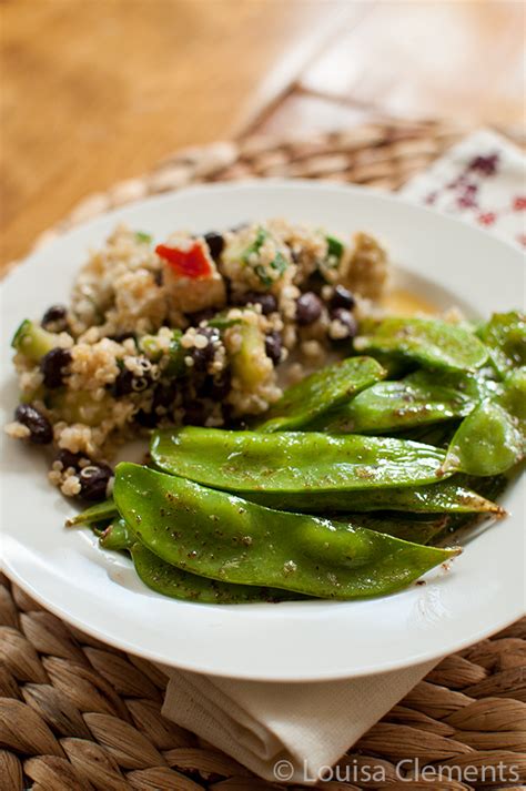 brown-buttered-snow-peas-living-lou image
