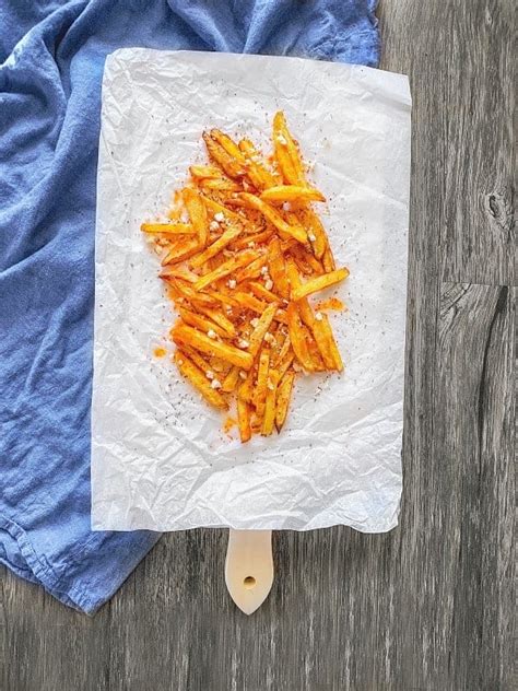 air-fryer-buffalo-french-fries-extremely-easy image
