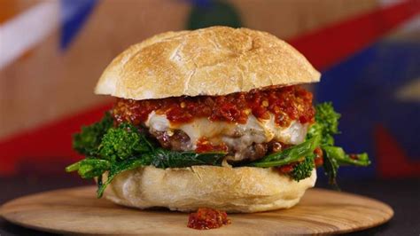 homemade-hot-italian-sausage-burgers-with image