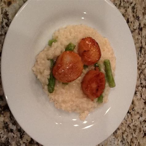 risotto-with-scallops-and-asparagus-bigoven image