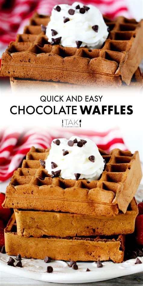 chocolate-waffles-quick-and-easy-recipe-the-anthony image