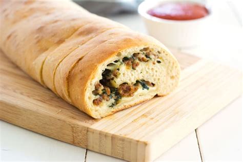 stuffed-spinach-bread-recipe-food-fanatic image