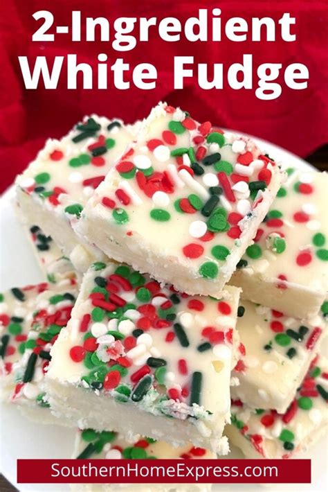 2-ingredient-white-fudge-recipe-southern-home-express image
