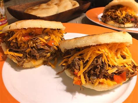 arepas-with-beef-brisket-just-a-pinch image