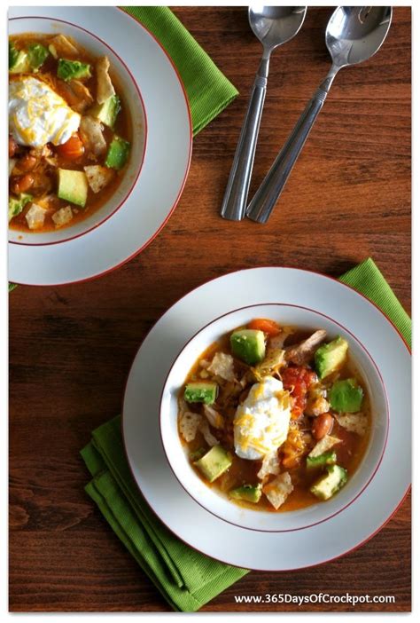 slow-cooker-busy-day-chicken-taco-soup-with-avocado image