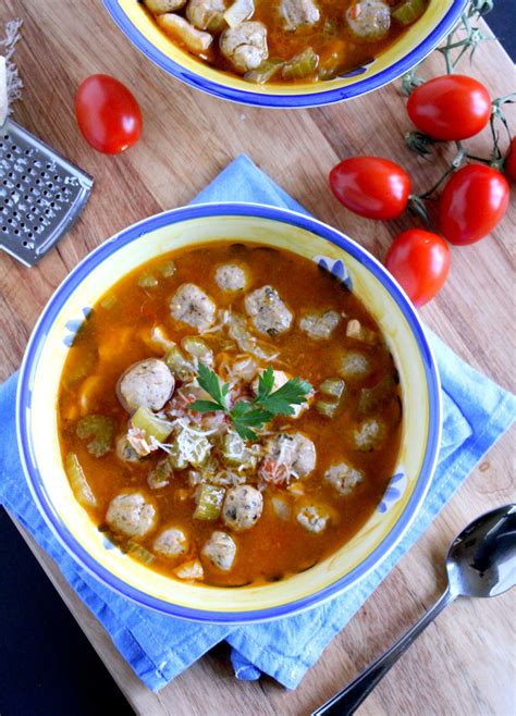 turkey-meatball-soup-marisas-italian-kitchen image