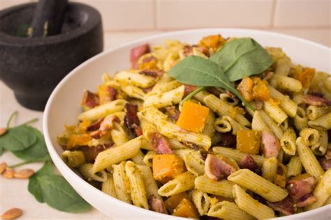 pumpkin-and-bacon-pesto-pasta-salad-the-peep-house image