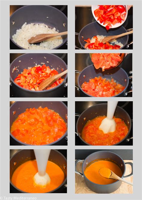 healthy-homemade-tomato-red-pepper-sauce-tasty image