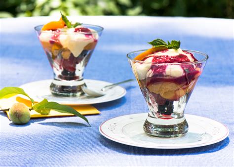 peaches-and-berries-layered-with-bourbon-sabayon image