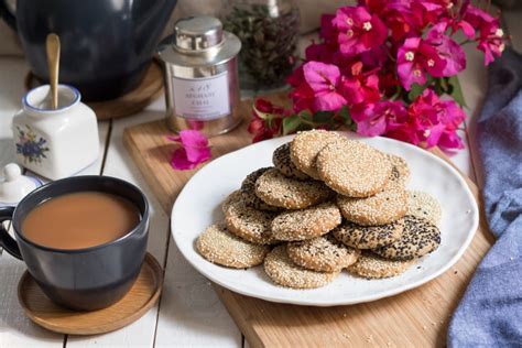 vegan-tahini-cookies-lazy-cat-kitchen image