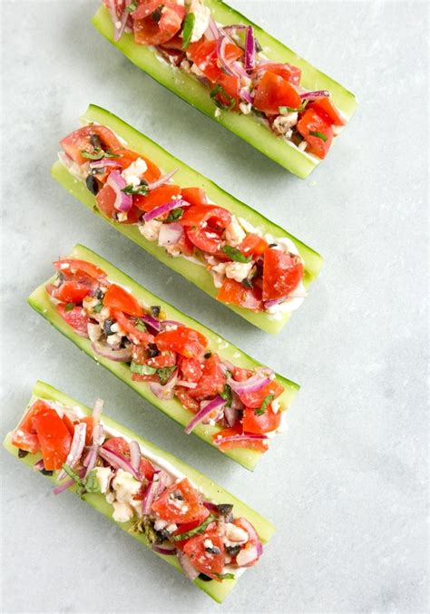 greek-salad-cucumber-boats-the-petite-cook image