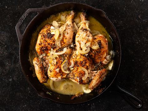 make-inas-skillet-roasted-lemon-chicken-food image