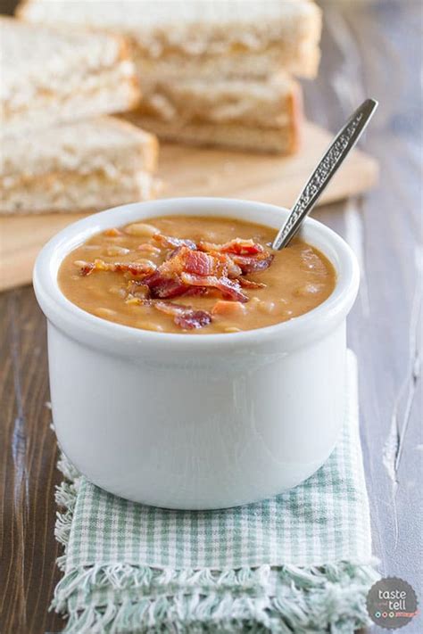 homemade-bean-and-bacon-soup-taste-and-tell image