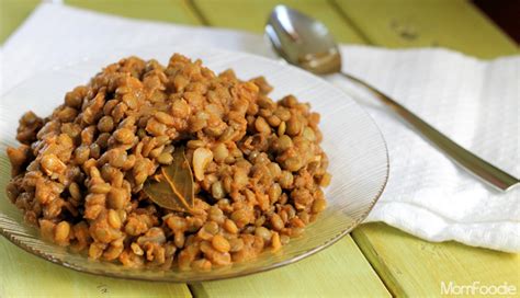 easy-lentil-recipe-simple-stewed-lentils-mom-foodie image