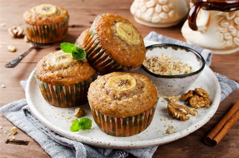 dairy-free-whole-wheat-banana-muffins-recipe-with image