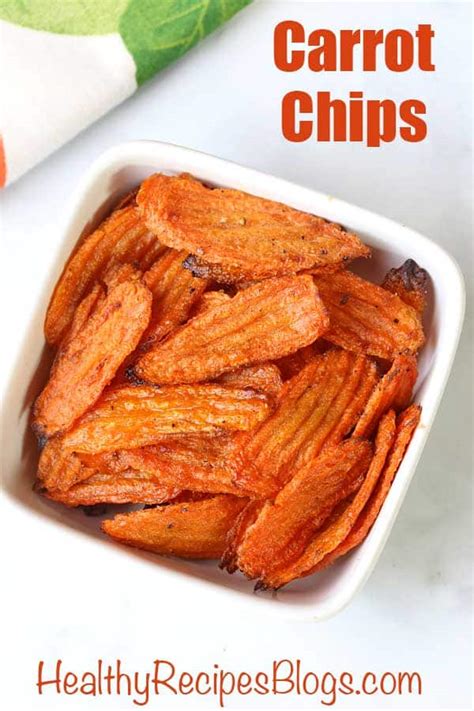 homemade-carrot-chips-oven-baked-healthy image