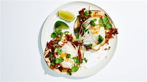 chorizo-breakfast-tacos-with-potato-hash-and-fried-eggs-bon image