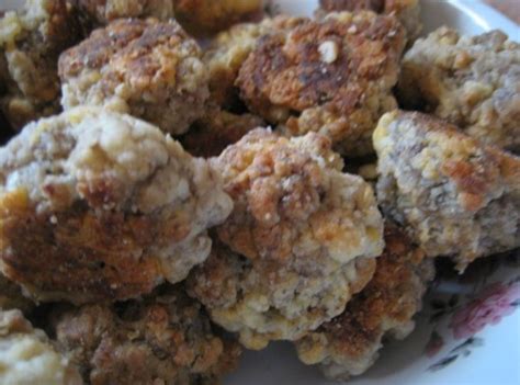 aunt-marjories-sausage-balls-recipe-recipes-savory image