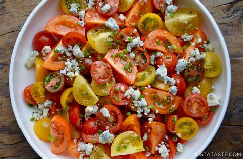 steakhouse-tomato-salad-with-blue-cheese-just-a-taste image