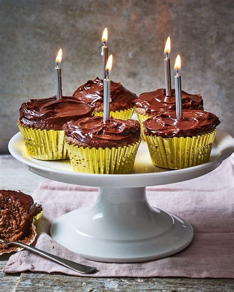 chocolate-cupcakes-recipe-delicious-magazine image