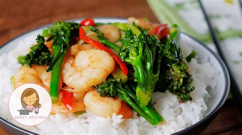 stir-fry-prawns-broccoli-khins-kitchen-chinese image