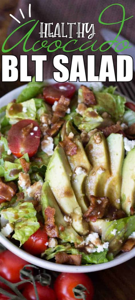 easy-avocado-blt-salad-recipe-midgetmomma image