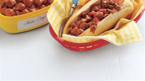 cheesy-chili-dogs-recipe-pillsburycom image