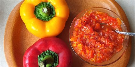 easy-sweet-pepper-relish-no-cooking-required image